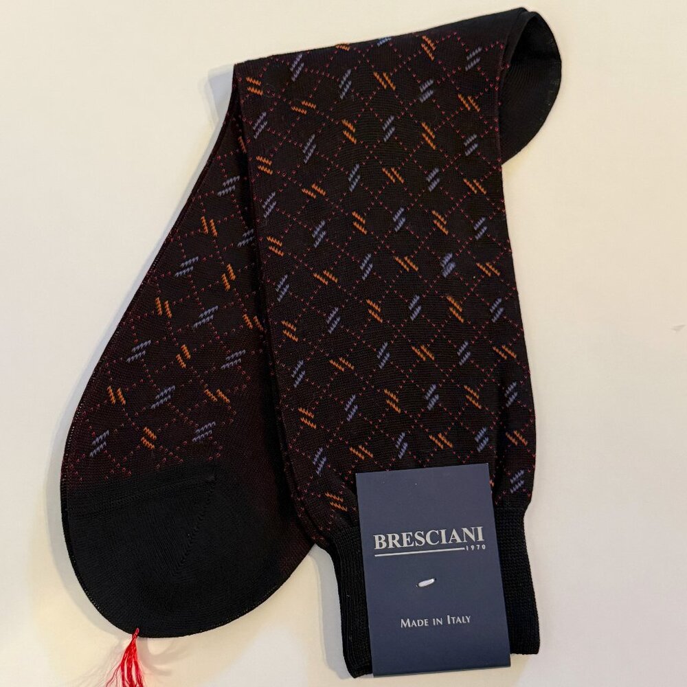 Bresciani Italian Luxury Dress / Casual Socks